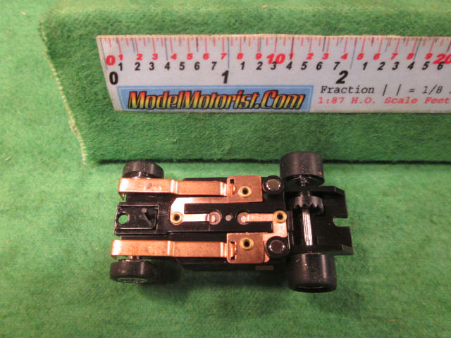 Top view of Dash T 2.0 Mondo Grip HO Slot Car Chassis