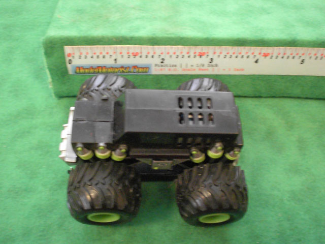 Top view of Monster Truck HO Slot Car Chassis