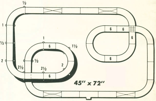 Intersection Track HO Layout 9