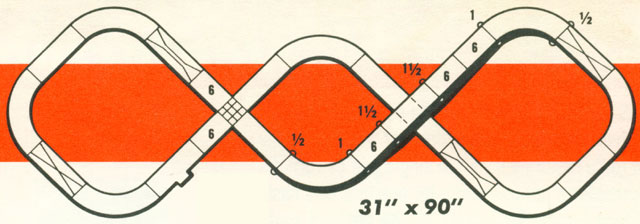 Intersection Track HO Layout 12