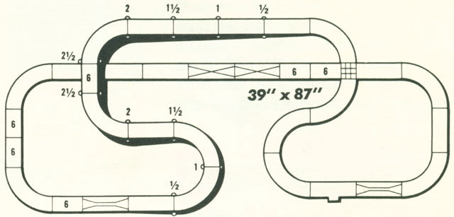 Intersection Track HO Layout 13