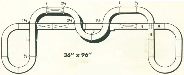 Intersection Track HO Layout 14