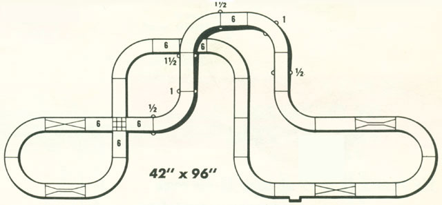 Intersection Track HO Layout 15