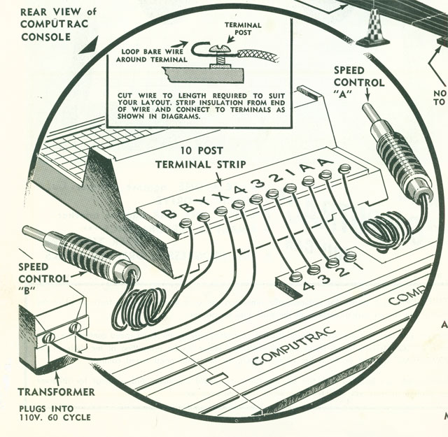 Two Lane Track with Computrac Controller wiring